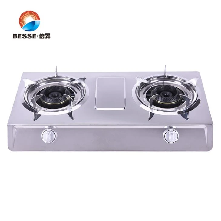 The First Grade Stainless Steel 2 Burners Table Top Gas Stove The First Grade Stainless Steel 2 Burners Table Top Gas Stove