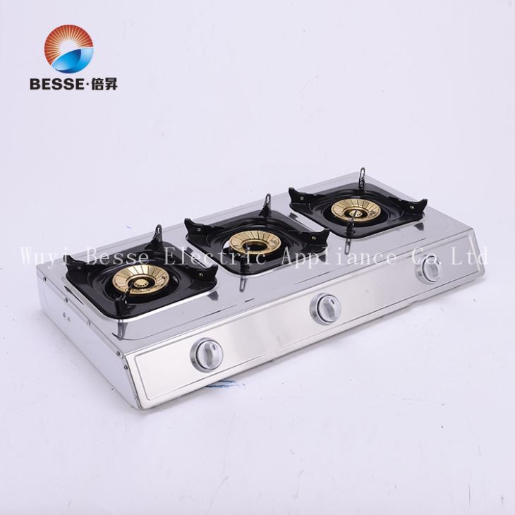 Besse Brand Gas Stove Integral Panel Gas Stove