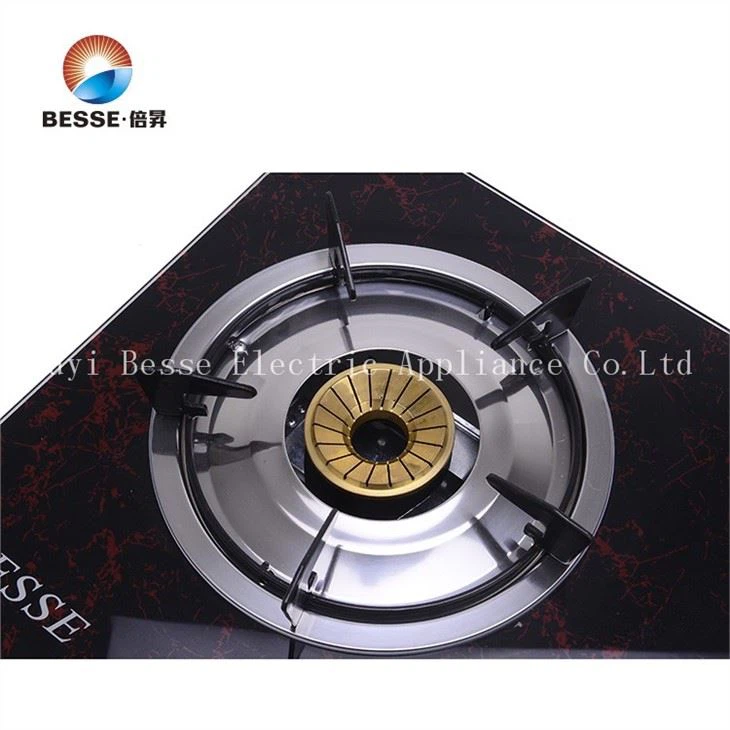 Classic Ultrathin Model Black And Red Panel Burner Gas Stove(ZG-200)